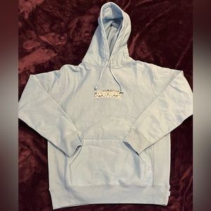 Blue supreme bandana hoodie Sz.M